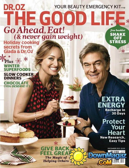 Dr. Oz Good Life USA – December 2015 Dr. Oz Good Life USA – December 2015