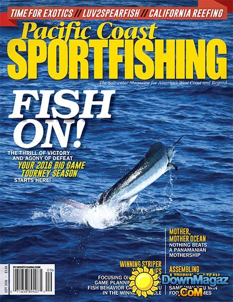 Pacific Coast Sportfishing - September 2016 