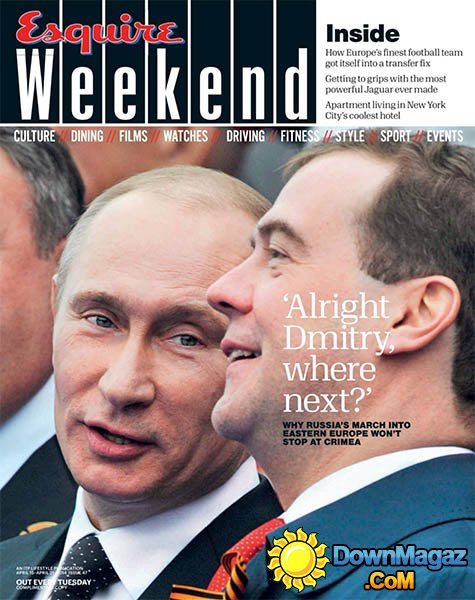 Esquire Weekend - 15-21 April 2014