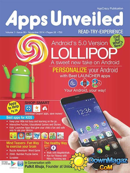 Apps Unveiled - November 2014 Apps Unveiled - November 2014