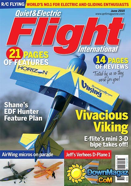 Quiet & Electric Flight International - June 2015