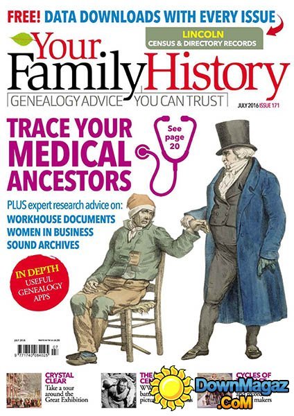Your Family History - July 2016 Your Family History - July 2016