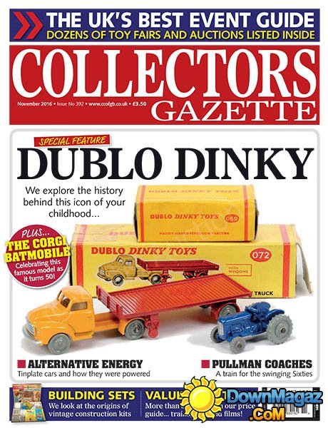 Collectors Gazette - November 2016 Collectors Gazette - November 2016
