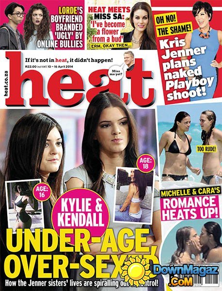 Heat South Africa - 10-16 April 2014 Heat South Africa - 10-16 April 2014