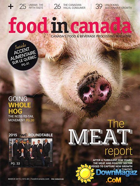 Food In Canada - March 2015 Food In Canada - March 2015