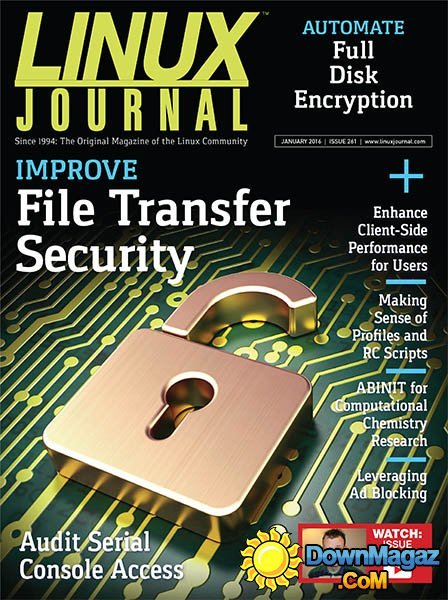 Linux Journal USA - January 2016 Linux Journal USA - January 2016