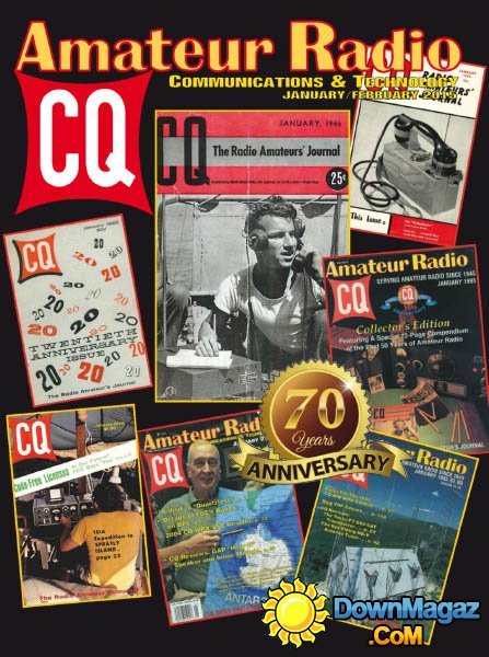 CQ Amateur Radio - January/February 2015