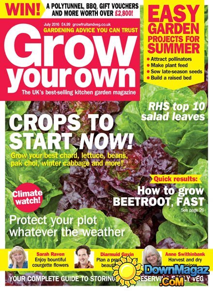 Grow Your Own - July 2016 Grow Your Own - July 2016