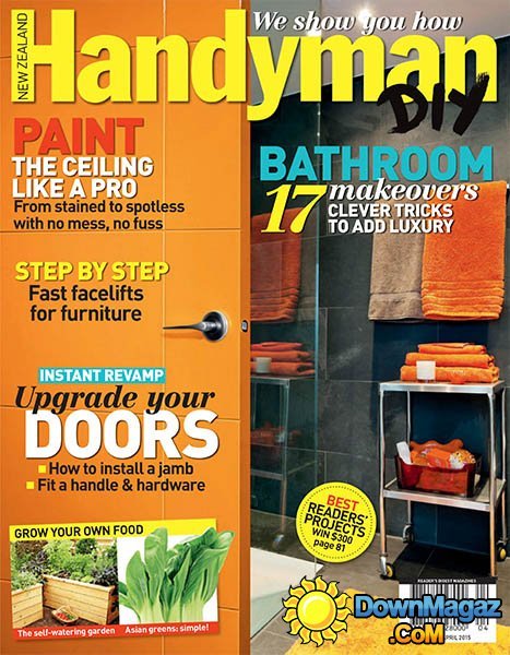 Handyman New Zealand - April 2015 Handyman New Zealand - April 2015