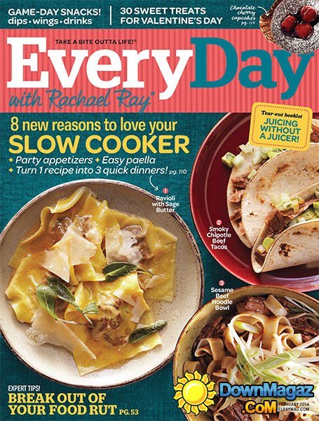 Every Day with Rachael Ray - January/February 2014 Every Day with Rachael Ray - January/February 2014