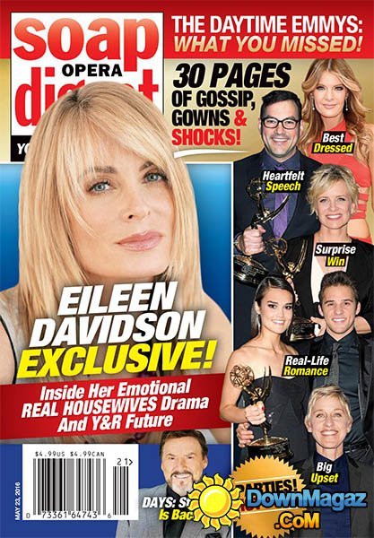 Soap Opera Digest - 23 May 2016