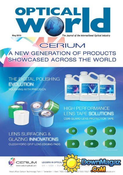 Optical World - May 2015 Optical World - May 2015