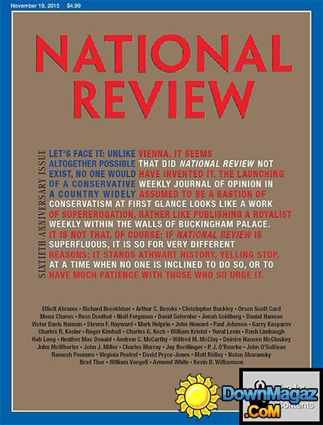 National Review USA - 19 November 2015 National Review USA - 19 November 2015