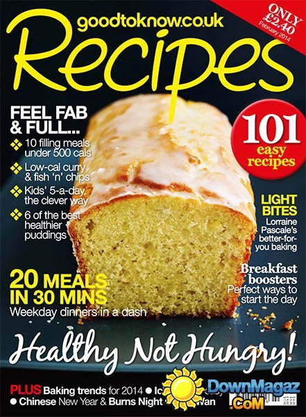 Goodtoknow Recipes - February 2014