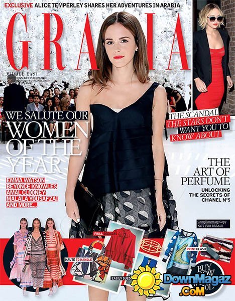 Grazia Middle East - 24 December 2014 Grazia Middle East - 24 December 2014