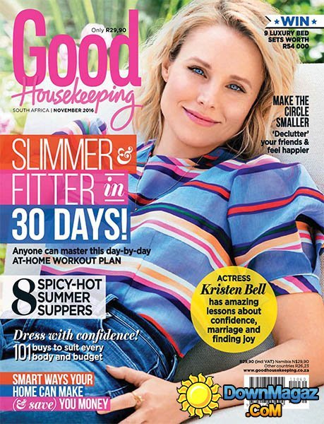 Good Housekeeping SA - November 2016 Good Housekeeping SA - November 2016