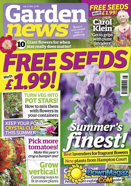 Garden News UK - 11 July 2015 Garden News UK - 11 July 2015
