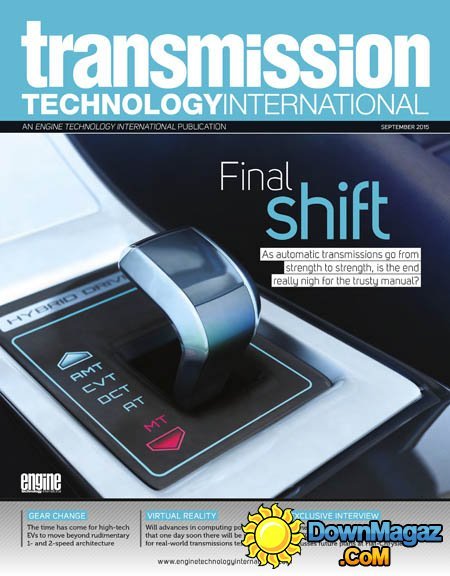 Transmission Technology International - September 2015 Transmission Technology International - September 2015