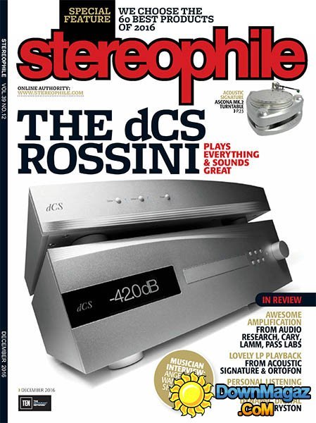 Stereophile - 12.2016 Stereophile - 12.2016