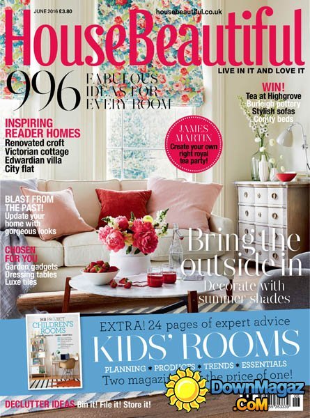 House Beautiful UK - June 2016 House Beautiful UK - June 2016