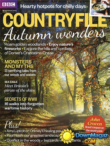 BBC Countryfile - November 2016 BBC Countryfile - November 2016