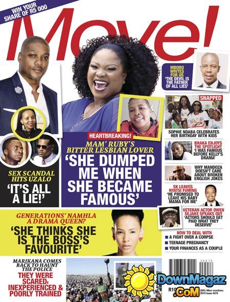 Move! South Africa - 15 July 2015 Move! South Africa - 15 July 2015