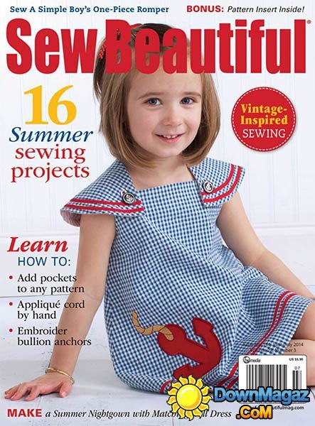 Sew Beautiful USA - June/July 2014 Sew Beautiful USA - June/July 2014