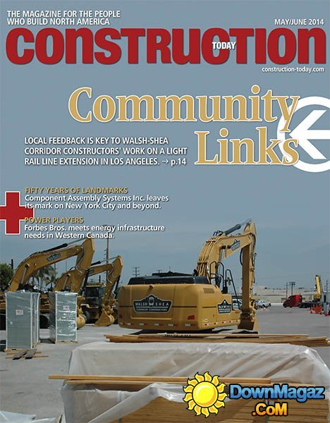 Construction Today - May/June 2014 Construction Today - May/June 2014