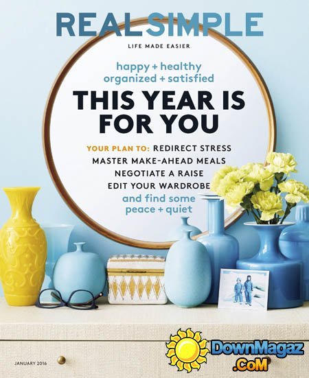 Real Simple - January 2016