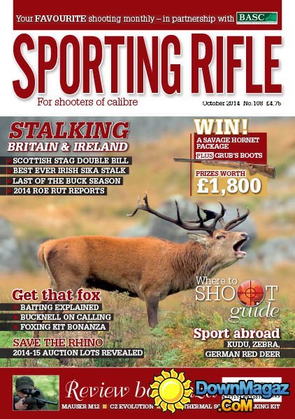 Sporting Rifle – October 2014 Sporting Rifle – October 2014