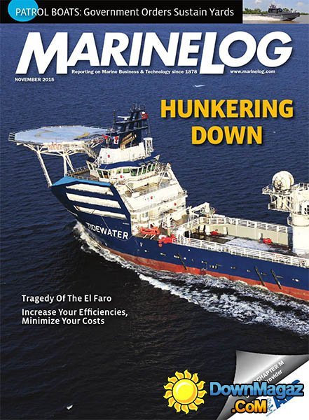Marine Log USA - November 2015 Marine Log USA - November 2015