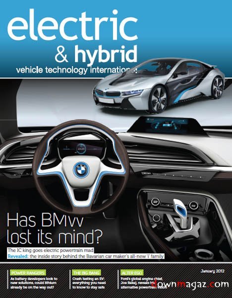 Electric & Hybrid Vehicle Technology International January 2012 Electric & Hybrid Vehicle Technology International January 2012