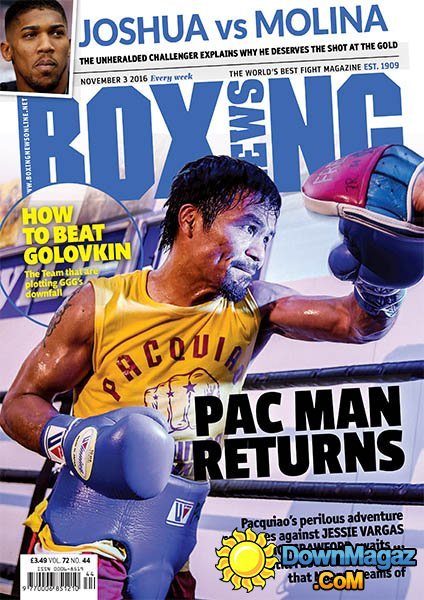 Boxing News - November 3, 2016 Boxing News - November 3, 2016