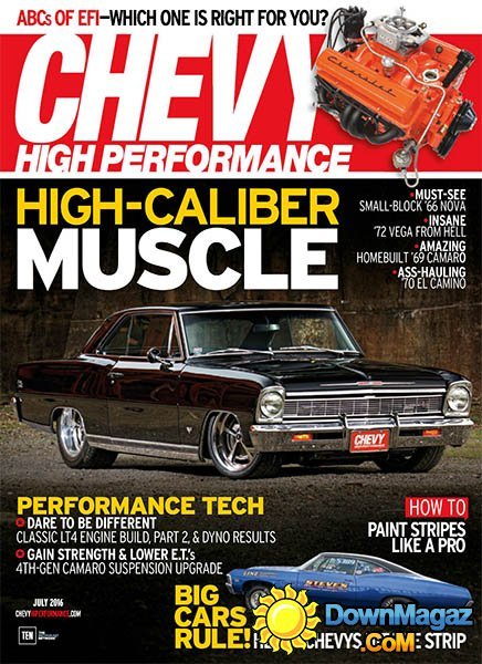 Chevy High Performance - July 2016 Chevy High Performance - July 2016