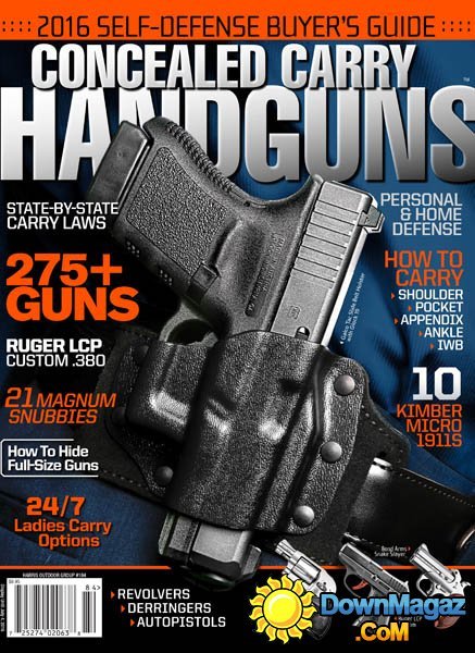 Concealed Carry Handguns - Summer 2016 Concealed Carry Handguns - Summer 2016