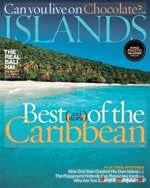 Islands Magazine - November 2012 Islands Magazine - November 2012