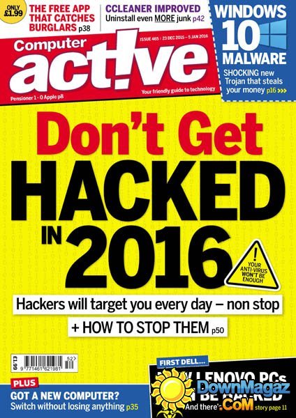 ComputerActive UK - 23 December 2015