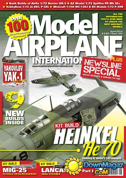 Model Airplane International Issue 105 - April 2014