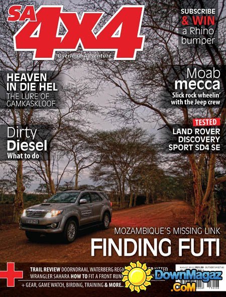 SA4x4 South Africa- August 2015 SA4x4 South Africa- August 2015