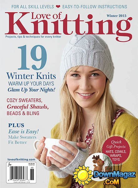 Love of Knitting USA - Winter 2015 Love of Knitting USA - Winter 2015