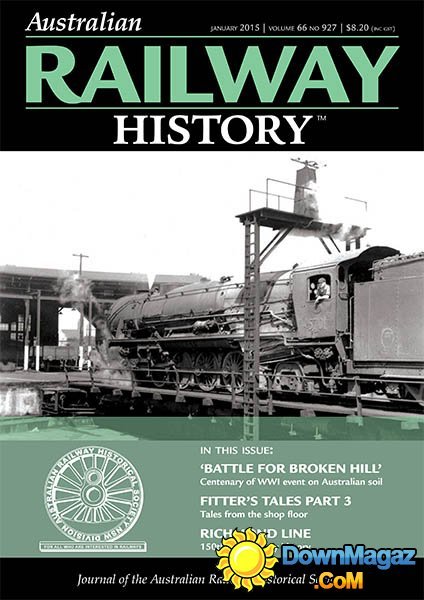 Australian Railway History - January 2015