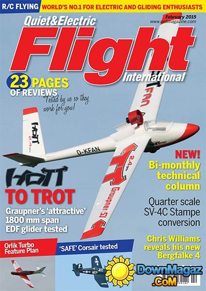 Quiet & Electric Flight International - February 2015