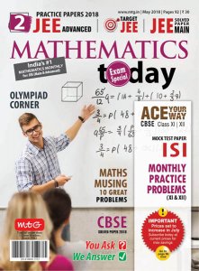 Mathematics Today - 05.2018 Mathematics Today - 05.2018