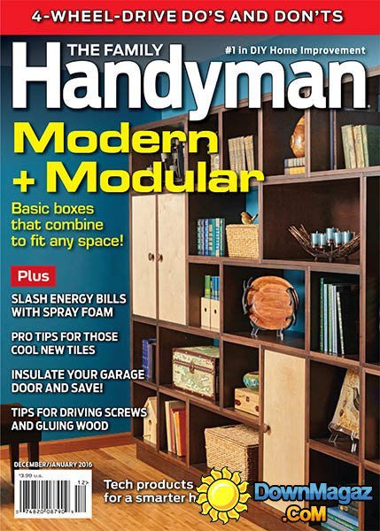 The Family Handyman USA - December 2015/January 2016 The Family Handyman USA - December 2015/January 2016