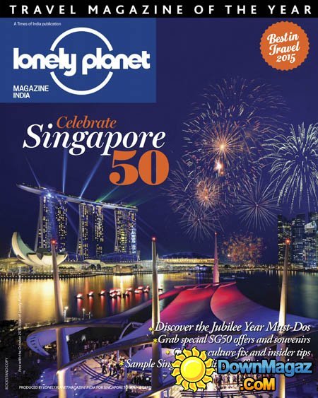 Lonely Planet India – Celebrate Singapore 50 Supplement 2015