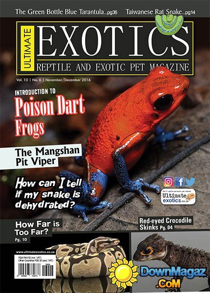 Ultimate Exotics - November-December 2016 Ultimate Exotics - November-December 2016
