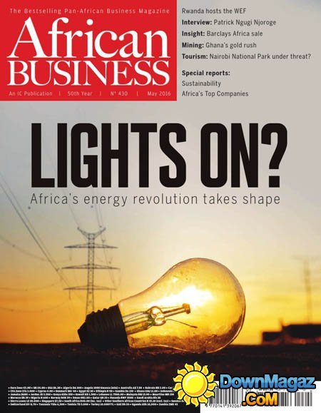 African Business - May 2016 African Business - May 2016