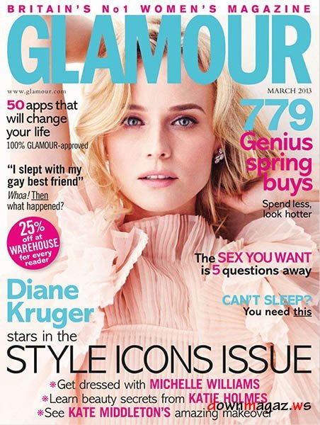 Glamour - March 2013 Glamour - March 2013