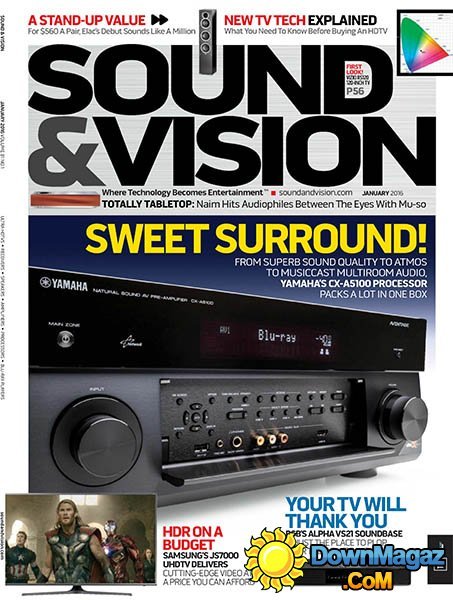 Sound & Vision USA - January 2016 Sound & Vision USA - January 2016