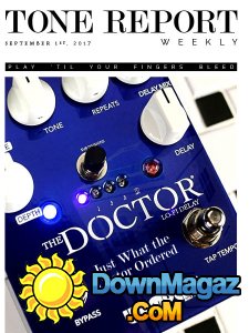 Tone Report Weekly - 01.09.2017 Tone Report Weekly - 01.09.2017